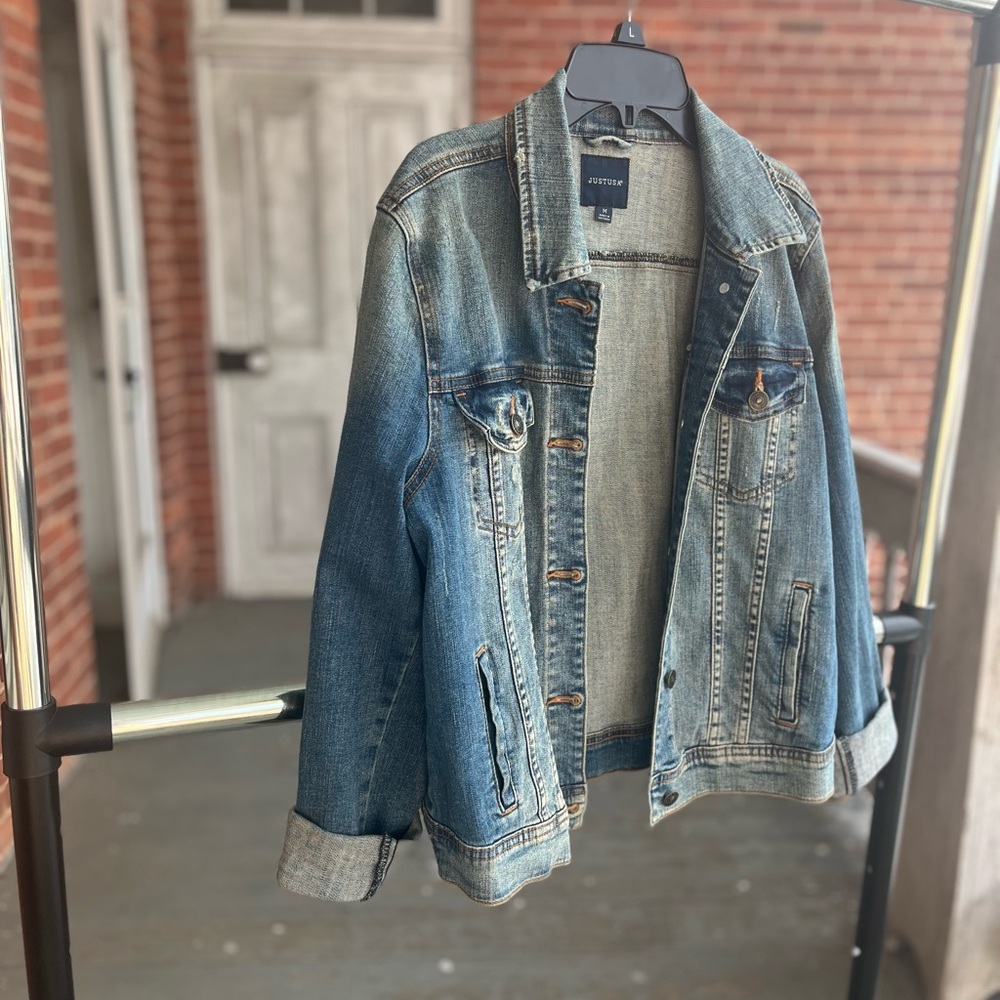 Just USA Medium Denim Jean Jacket